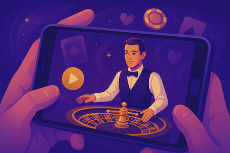 Live-spel på din smartphone